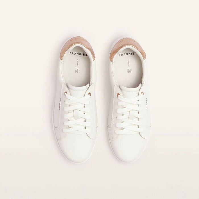 Jackie V - White/Rose Gold - Sare StoreFrankie 4Shoes