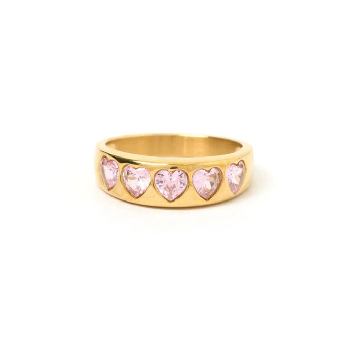 J'adore Gold Ring - Pink - Sare StoreArms Of EveJewellery