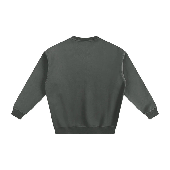 La femme Fleeced Sweatshirt - Dark Gray - Sare StoreMaku The LabelSweatshirts