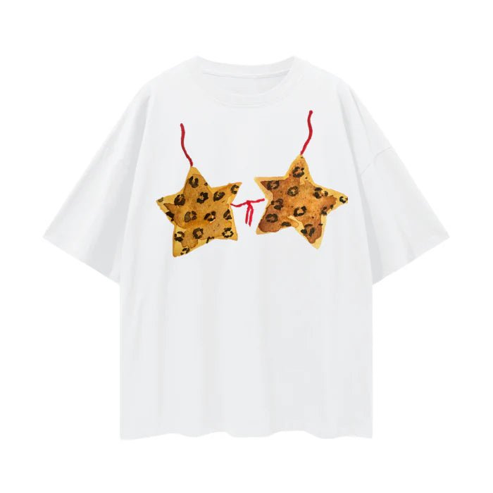 Leopard Starkini - Lucent White - Sare StoreMaku The LabelTee