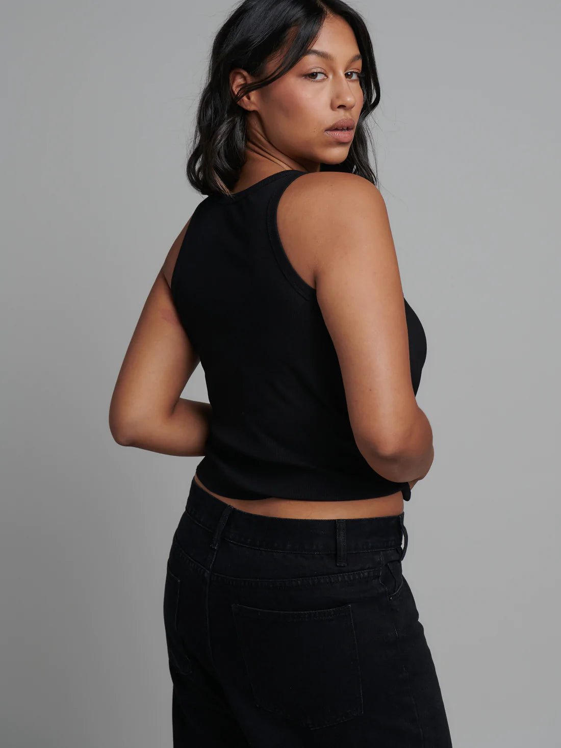 Malissa Tank - Black - Sare StoreBayse BrandTank