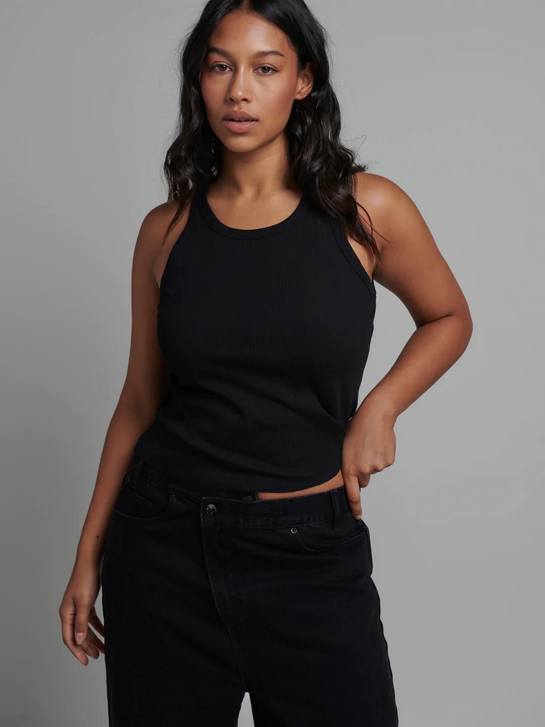 Malissa Tank - Black - Sare StoreBayse BrandTank