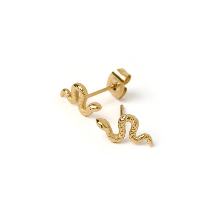 Serpent Gold Studs - Sare StoreArms Of EveEarrings