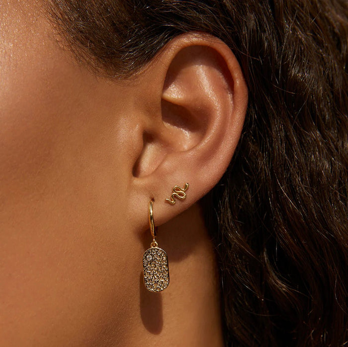 Serpent Gold Studs - Sare StoreArms Of EveEarrings