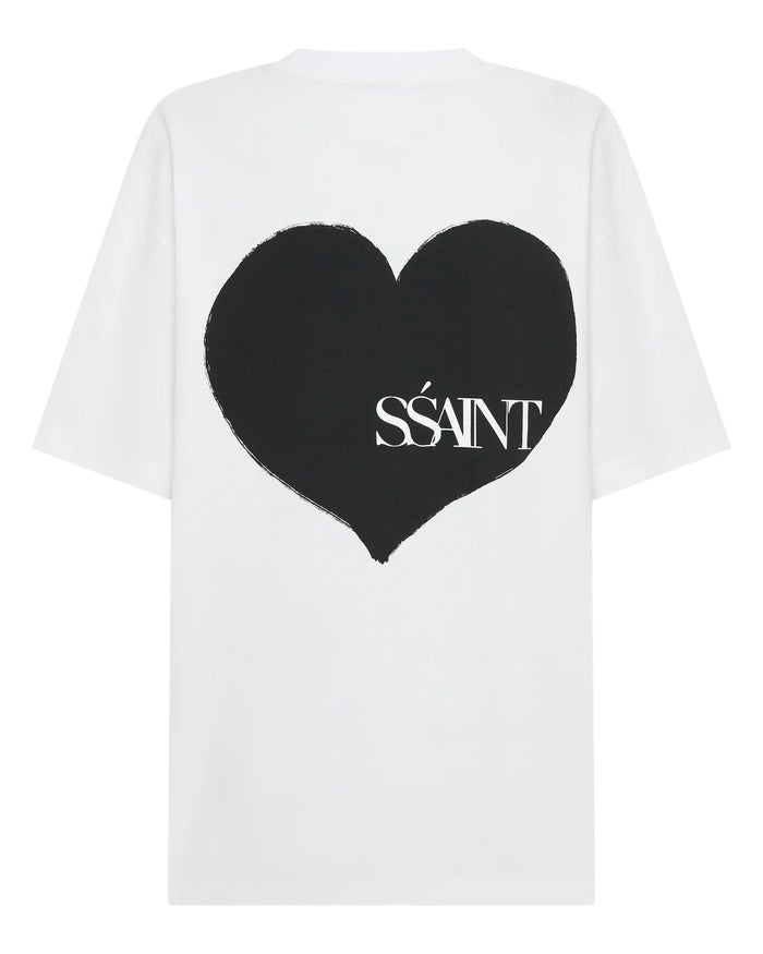 SŚAINT Heart Tee: Black - Sare StoreSsaintTee