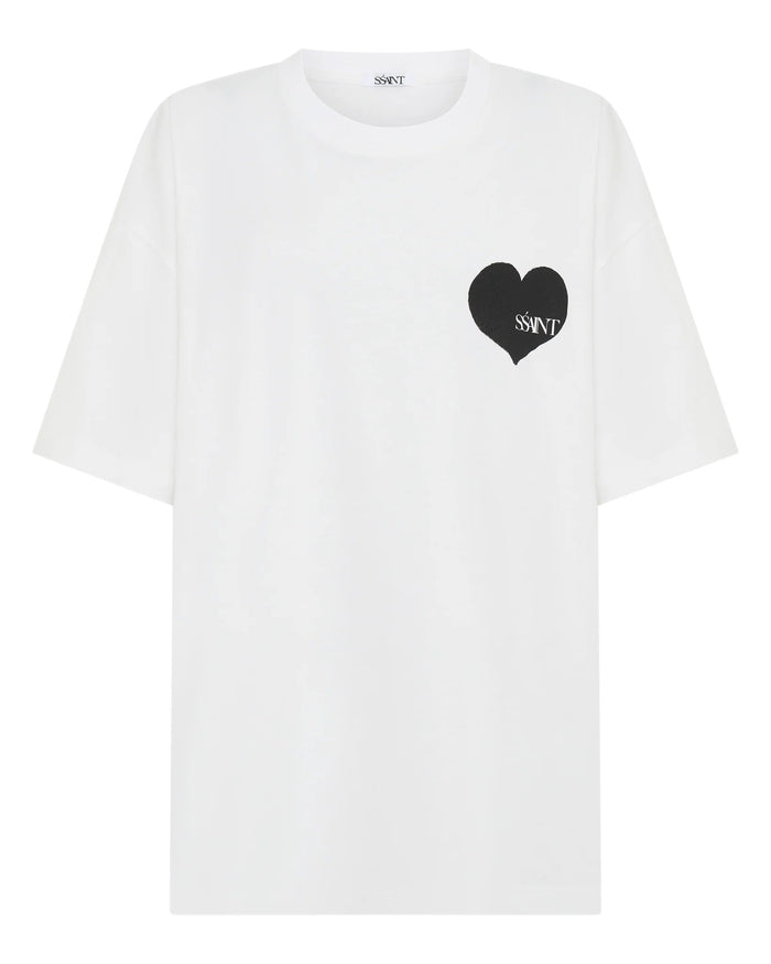 SŚAINT Heart Tee: Black - Sare StoreSsaintTee