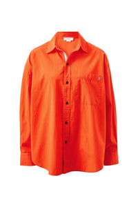 Peta Oversized Shirt - Flame Vacay