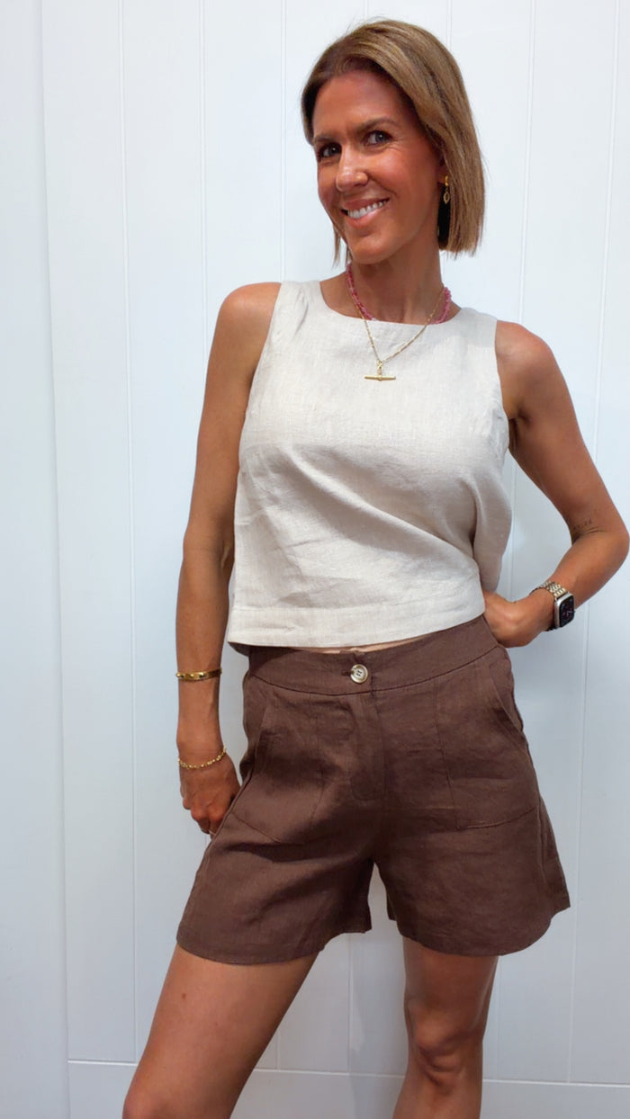 Jude Shorts - Chocolate