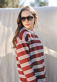THE DRIFTER | Long Sleeve Stripe