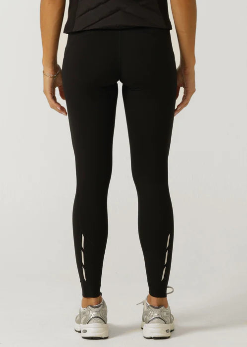 Iconic Run 3 Pocket Full Length Leggings - Black