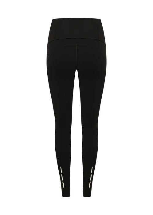Iconic Run 3 Pocket Full Length Leggings - Black