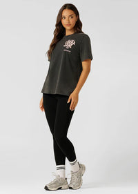 Heritage Inspiration Relaxed T-shirt - Washed Black