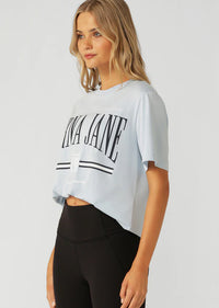 Topspin Relaxed T-Shirt - Toulouse Blue