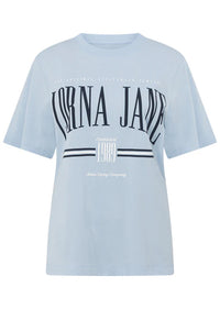 Topspin Relaxed T-Shirt - Toulouse Blue