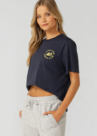 LJ Sports Club Relaxed T-Shirt - Platinum Navy
