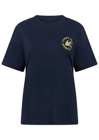 LJ Sports Club Relaxed T-Shirt - Platinum Navy