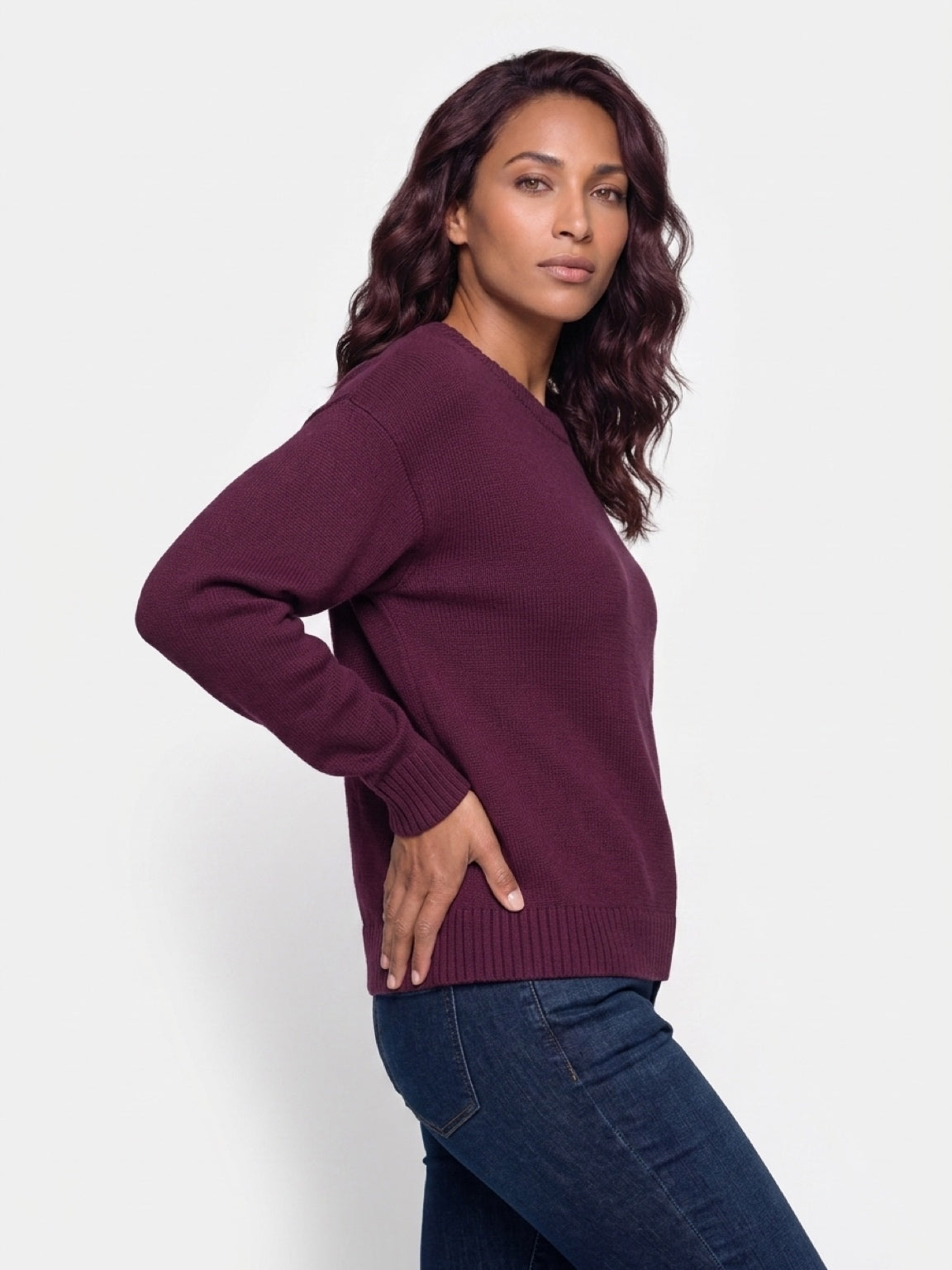 Victoria Jumper - Plum