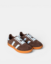 Goodsole 2001 Parallel - Espresso Suede/ Powder Blue Leather