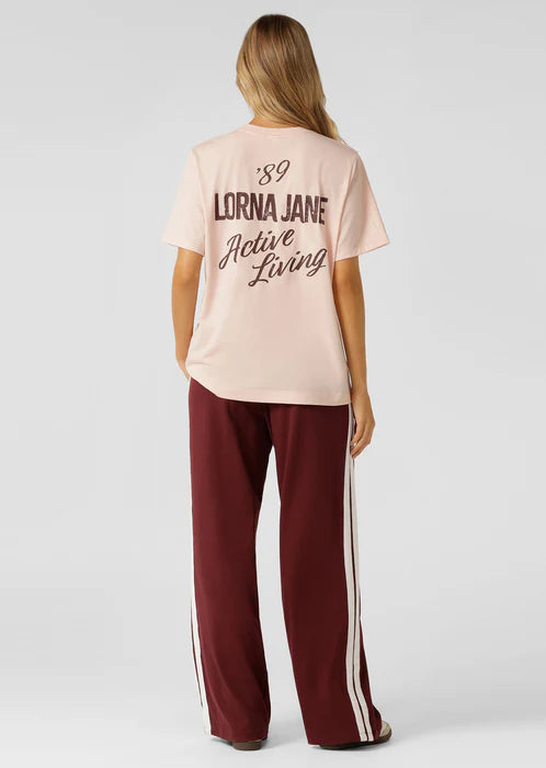 LJ Active Living Relaxed T-shirt - Soft Ballerina