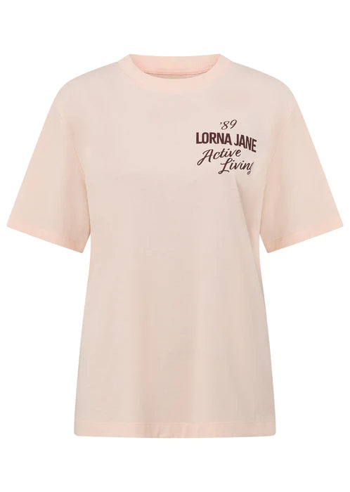 LJ Active Living Relaxed T-shirt - Soft Ballerina