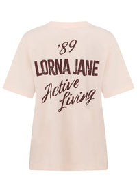 LJ Active Living Relaxed T-shirt - Soft Ballerina