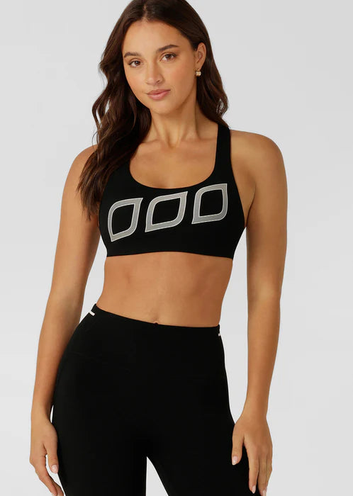 Sculpt Max Support Sports Bra - Black