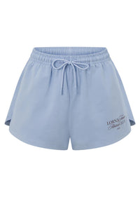 Athletic Club Relaxed Shorts - Oxford Blue - $99 T-SHIRT & SHORT SET
