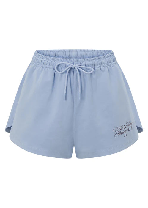 Athletic Club Relaxed Shorts - Oxford Blue - $99 T-SHIRT & SHORT SET