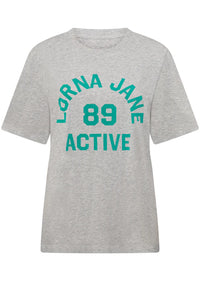 Throwback Relaxed T-Shirt - Grey Marl