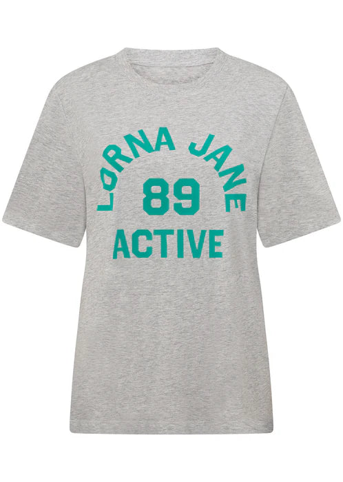 Throwback Relaxed T-Shirt - Grey Marl