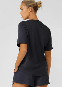 Original Sport Relaxed T-shirt - Platinum Navy - $99 T-SHIRT & SHORT SET