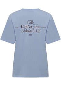 Athletic Club Relaxed T-shirt -  Oxford Blue - $99 T-SHIRT & SHORT SET
