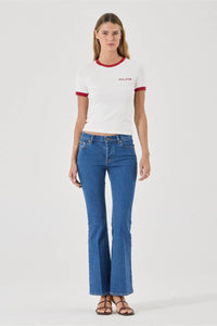 Downtown Flare Jean - Canyon Stone