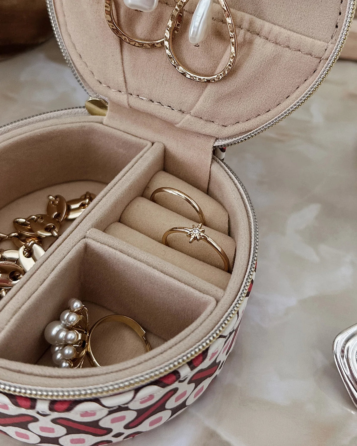 Sisco Jewellery Box - Retro Pink