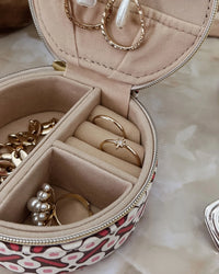 Sisco Jewellery Box - Retro Pink