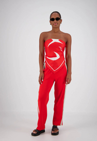 Panarea Trackpant - Red