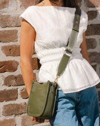Parker Phone Crossbody Bag - Olive