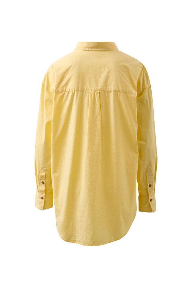 Peta Oversized Shirt - Sunny Yellow