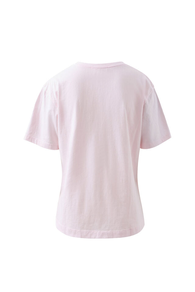 Stevie Slouchy Tee - Sunfaded Tint/Island Print