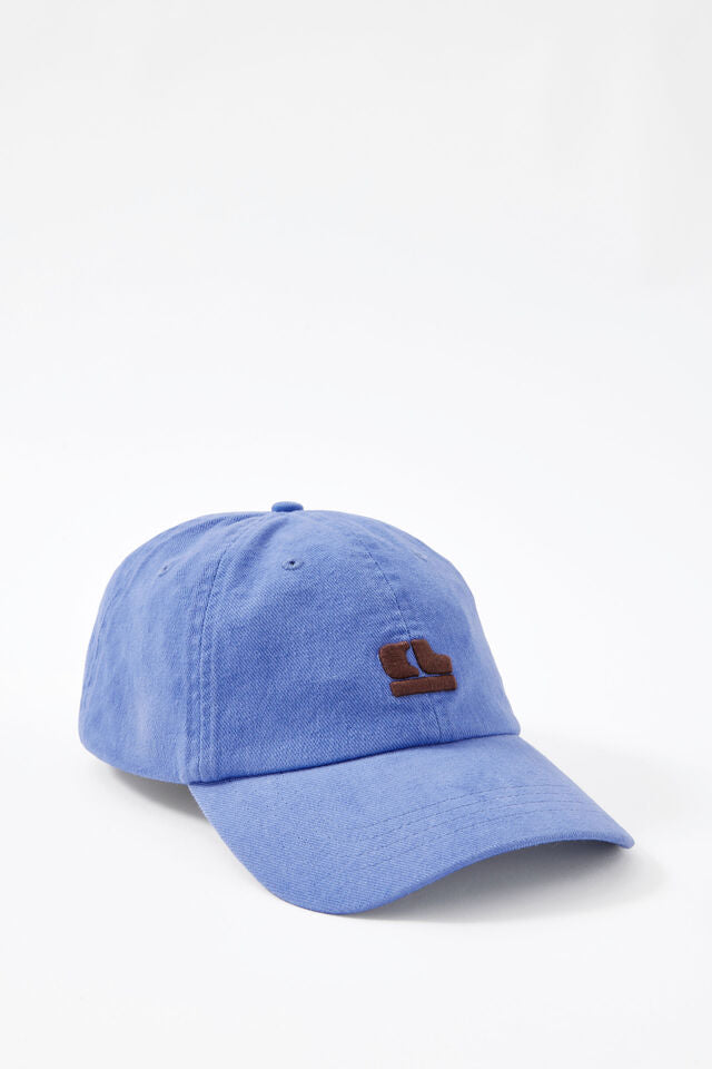 Pip Everyday Cap - Vintage Blue/Burnt Toffee