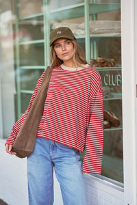 Pip Everyday Cap - Washed Olive/Ecru Monogram