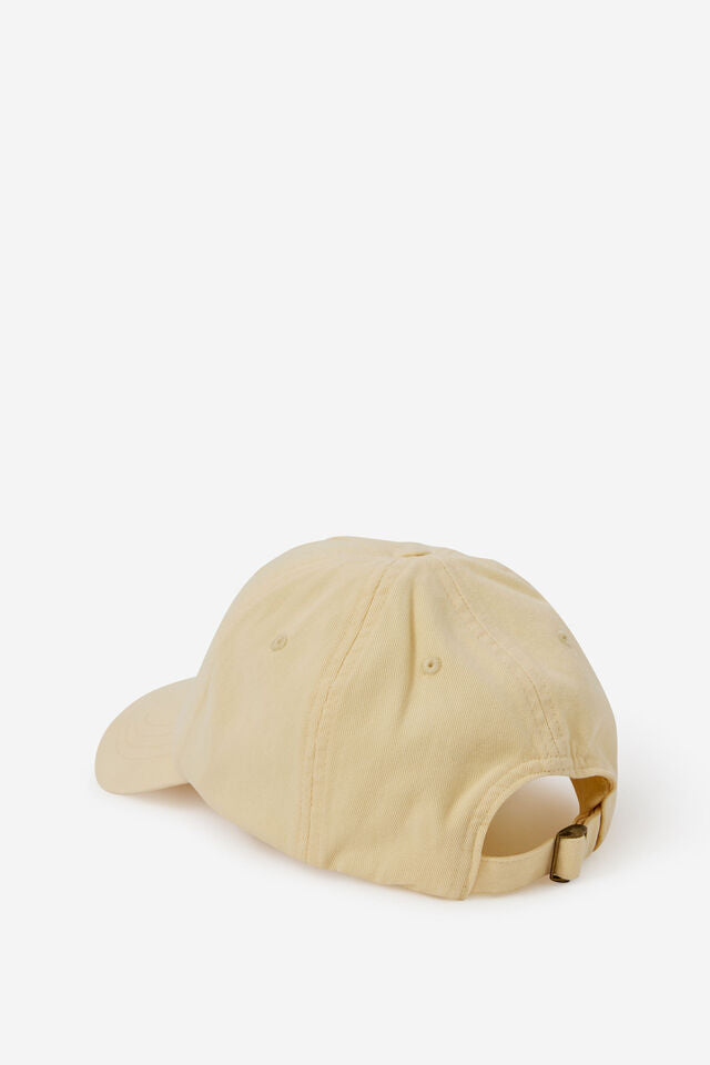 Pip Everyday Cap - Butter/Washed Navy Club Logo