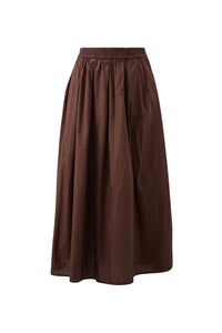 Florence Maxi Skirt - Chocolate