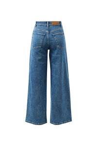 Evie Wide Leg Jean - Fresh Indigo