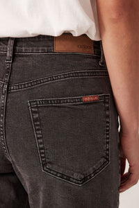 Blake Straight Leg Jean - Washed Black