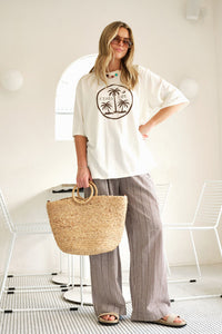 The Lounge Pant - Chocolate Gingham