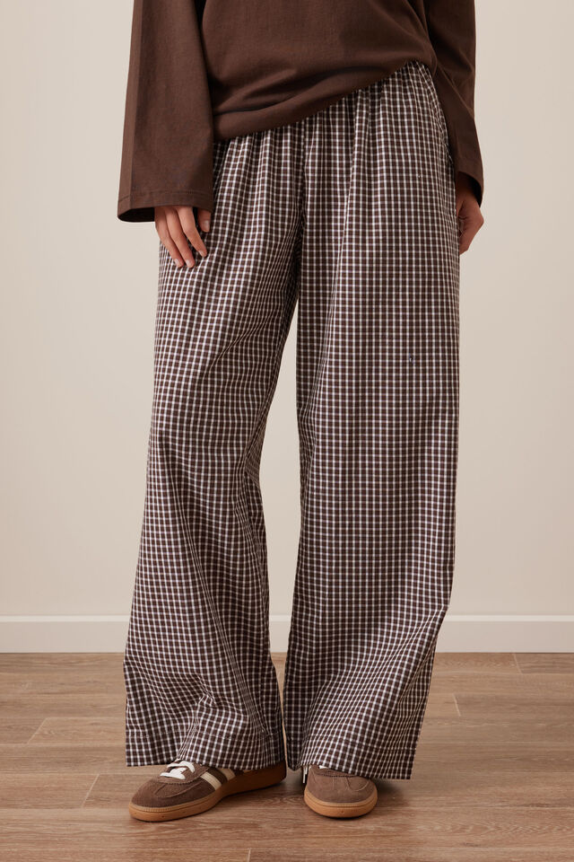 The Lounge Pant - Chocolate Check