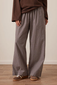 The Lounge Pant - Chocolate Check