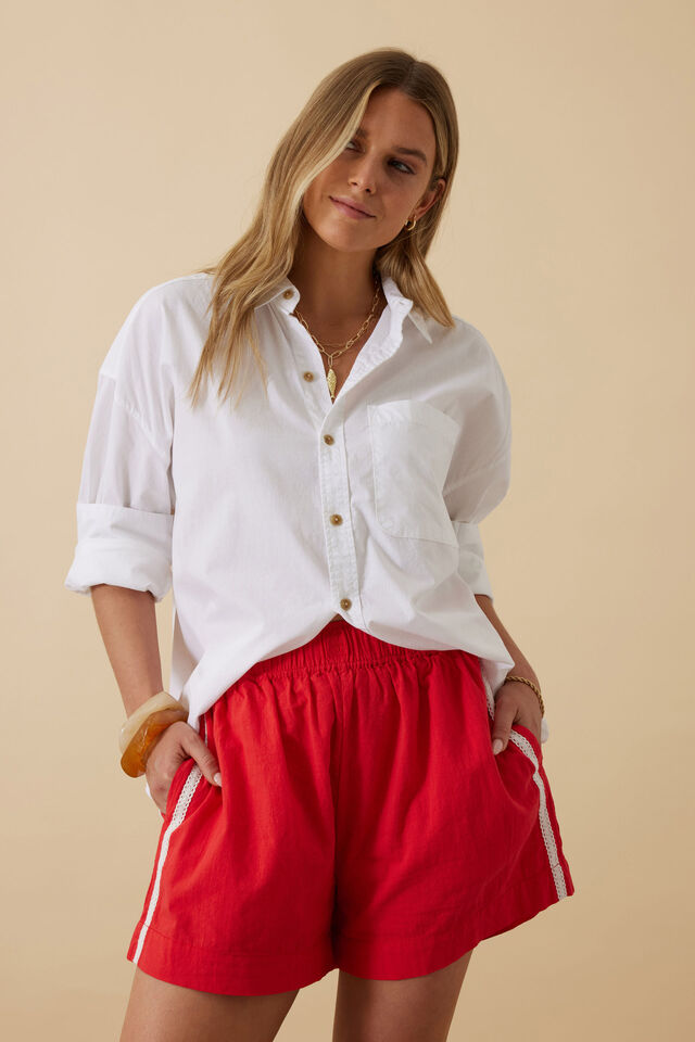 Mila Short - Heritage Red