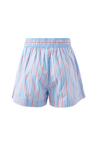 Mila Short - Blue Red White Stripe